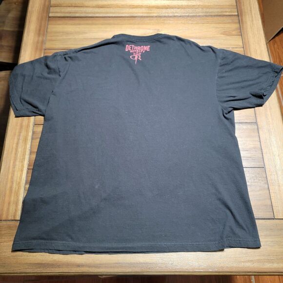 Dethrone Royalty Graphic SS Tee Black - Size XL - Picture 3 of 5